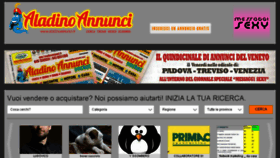 What Aladinoannunci.it website looked like in 2017 (7 years ago)
