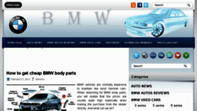 What Aboutbmw.net website looked like in 2017 (7 years ago)