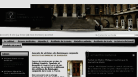 What Avocats-coubris-courtois-et-associes.fr website looked like in 2017 (7 years ago)