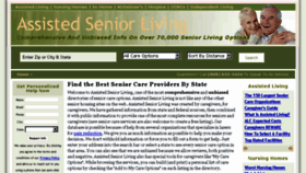 What Assistedseniorliving.net website looked like in 2017 (7 years ago)