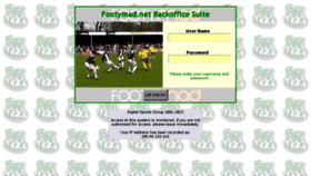 What Admin.footymad.net website looked like in 2017 (7 years ago)