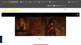 What Ananyafashions.com website looked like in 2017 (8 years ago)