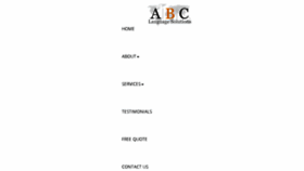 What Abc-lang.com website looked like in 2017 (7 years ago)