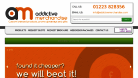 What Addictive-merchandise.com website looked like in 2017 (7 years ago)