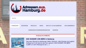 What Adressen-aus-hamburg.de website looked like in 2017 (7 years ago)