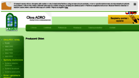 What Adro.waw.pl website looked like in 2017 (7 years ago)