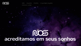 What Agencianos.com.br website looked like in 2017 (7 years ago)