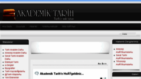 What Akademiktarih.com website looked like in 2017 (7 years ago)