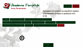 What Akademiaflorystyki.pl website looked like in 2017 (7 years ago)