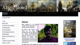 What Alaricbond.com website looked like in 2017 (7 years ago)