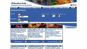 What All-barcelona-guide.com website looked like in 2017 (7 years ago)