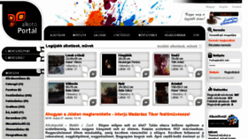 What Alkotoportal.hu website looked like in 2017 (7 years ago)