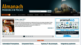 What Almanachprodukcji.pl website looked like in 2017 (7 years ago)