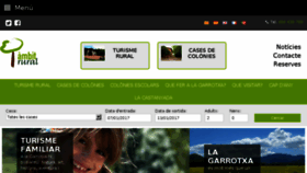 What Ambitrural.cat website looked like in 2017 (7 years ago)