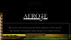 What Afrozetextiles.com website looked like in 2017 (7 years ago)