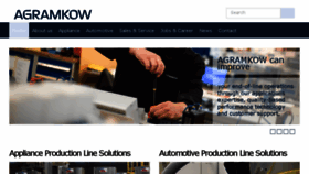 What Agramkow.com website looked like in 2017 (7 years ago)