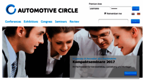 What Automotive-circle.com website looked like in 2017 (7 years ago)