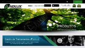 What Adluxprofissional.com.br website looked like in 2017 (7 years ago)