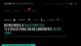 What Aulatematica.com website looked like in 2017 (7 years ago)