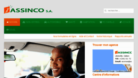 What Assinco-sa.com website looked like in 2017 (7 years ago)