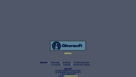 What Akensoft.it website looked like in 2017 (7 years ago)