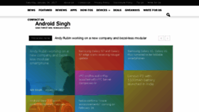 What Androidsingh.com website looked like in 2017 (7 years ago)