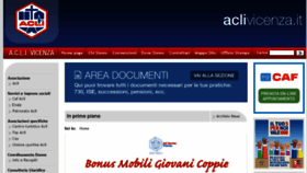 What Aclivicenza.it website looked like in 2017 (7 years ago)