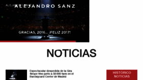 What Alejandrosanz.com website looked like in 2017 (7 years ago)