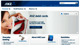 What Anz.la website looked like in 2017 (7 years ago)