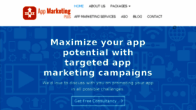 What Appmarketingplus.com website looked like in 2017 (7 years ago)