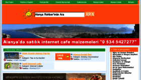 What Alanyarehberi.com website looked like in 2017 (7 years ago)