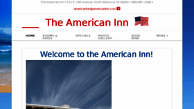 What Americaninn.com website looked like in 2017 (7 years ago)