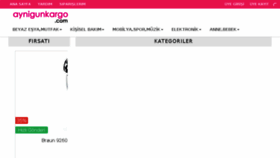 What Aynigunkargo.com website looked like in 2017 (7 years ago)