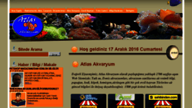 What Atlasakvaryum.com website looked like in 2017 (7 years ago)
