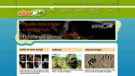 What Adotacao.com.br website looked like in 2017 (7 years ago)