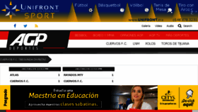 What Agpnoticias.com website looked like in 2017 (7 years ago)