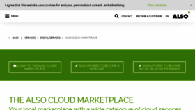What Alsocloud.eu website looked like in 2017 (7 years ago)