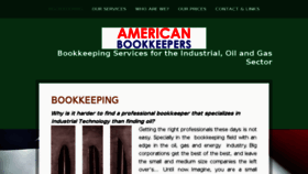 What Americanbookkeepers.com website looked like in 2017 (7 years ago)