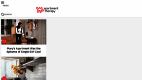 What Apartmenttherapy.com website looked like in 2017 (7 years ago)