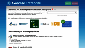 What Avantage-entreprise.com website looked like in 2017 (7 years ago)