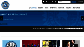 What Alliance.org.au website looked like in 2017 (7 years ago)