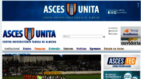 What Asces.edu.br website looked like in 2017 (7 years ago)
