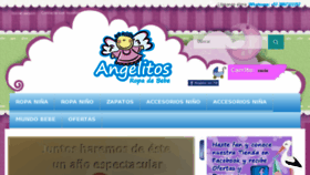 What Angelitosropabebe.com website looked like in 2017 (7 years ago)