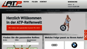 What Atp-reifenwelt.de website looked like in 2017 (7 years ago)