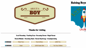 What Aboutaboy.com.au website looked like in 2017 (7 years ago)