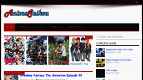 What Animesaikou.com website looked like in 2017 (7 years ago)