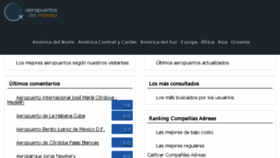 What Aeropuertosdelmundo.com.ar website looked like in 2017 (7 years ago)