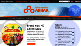 What Ahhaa.ee website looked like in 2017 (7 years ago)
