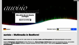 What Auvisio.de website looked like in 2017 (7 years ago)