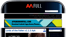 What Apkmirrorfull.com website looked like in 2017 (7 years ago)